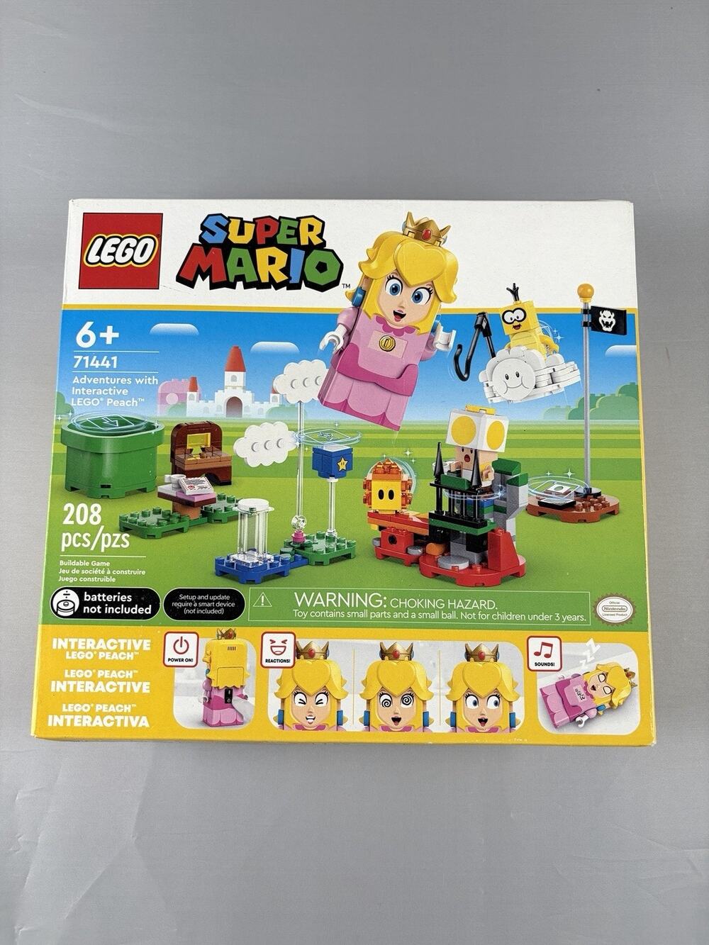 LEGO Super Mario: Adventures with Interactive Lego Peach (71441) New